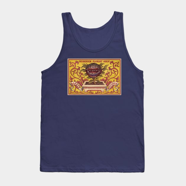 Mushnick Brand Matches Tank Top by ChetArt